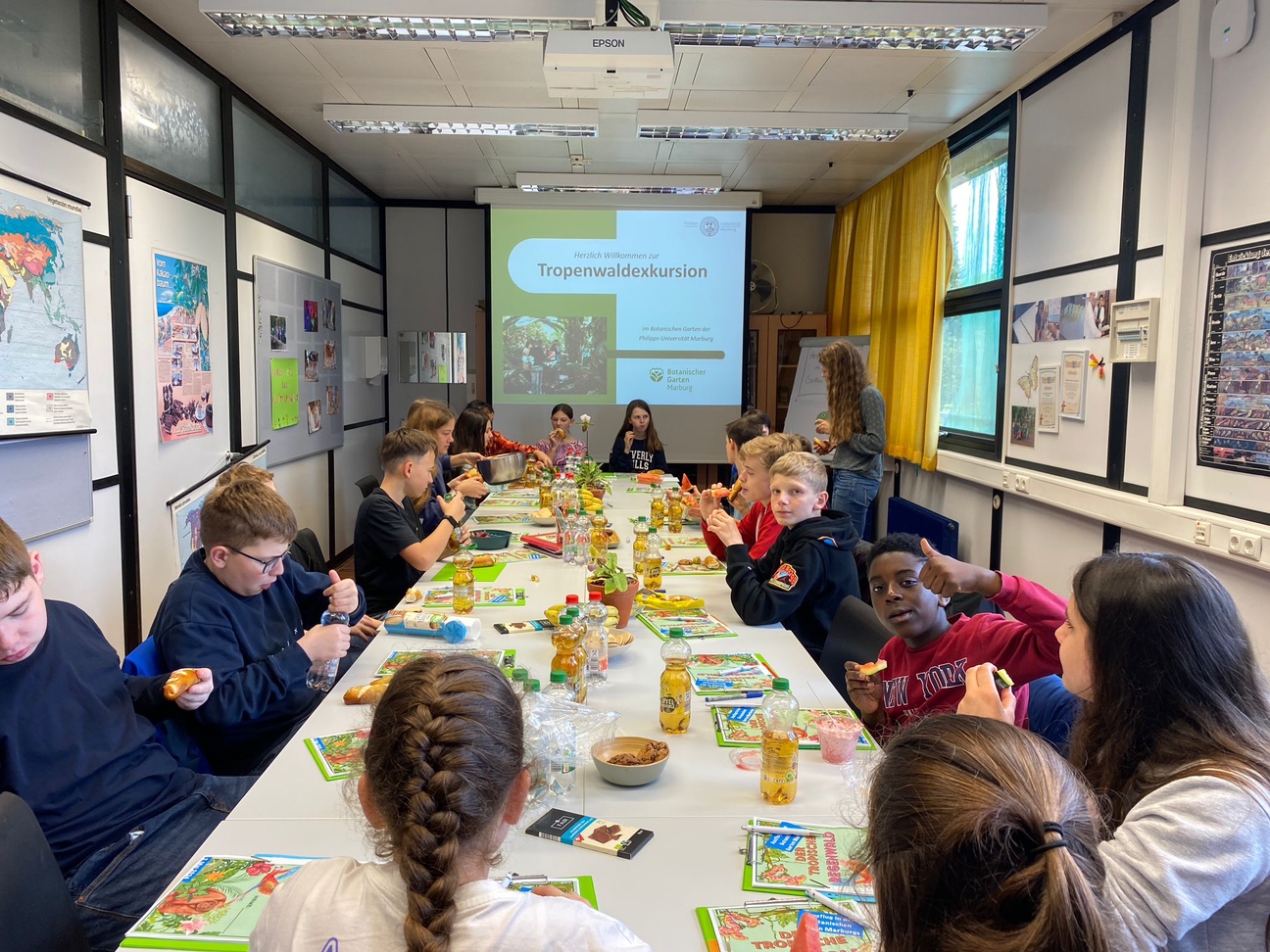 7G3 – Ausflug zum Botanischen Garten in Marburg