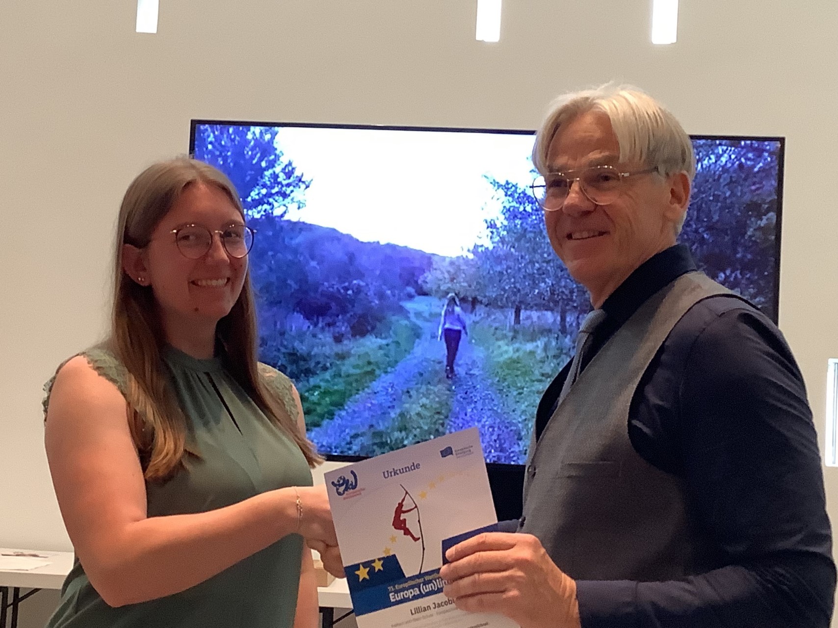 Meine Reise zur Bundessiegerehrung im 71. Europäischen Wettbewerb nach Wiesbaden